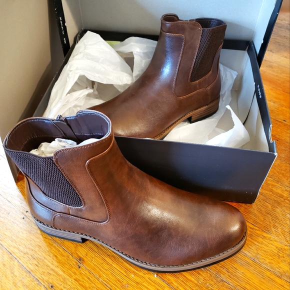 Marc Anthony Other - Marc Anthony Brown Chelsea Boot | size 12 Men